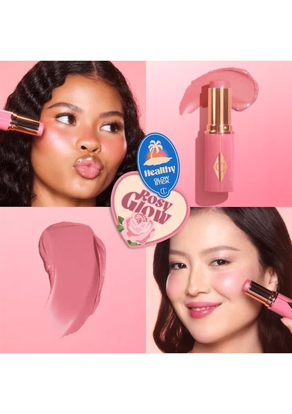 Unreal Blush Healthy Glow Stick - Çubuk Krem Allık Rosy Glow (9 G) fiyatları