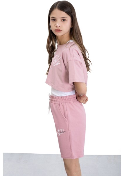 Koyu Kız Çocuk Şort 20751 modelleri