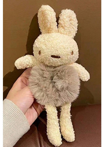 Bunny Peluş Tavşan Kürklü Simit Toka fiyatları