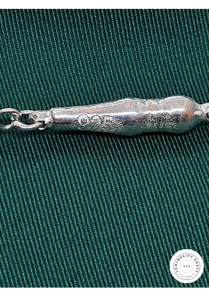 925 Ayar Gümüş Arpa Kesim Büyük Boy Tespih modelleri