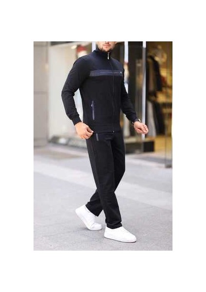 Şık Erkek Eşofman Takımı Uzun Kol Günlük Kullanım İçin Düz Desen Yeni Sezon fiyatları