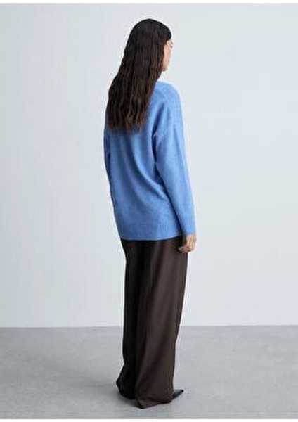 Sivri Yaka Oversize Kazak fırsatları