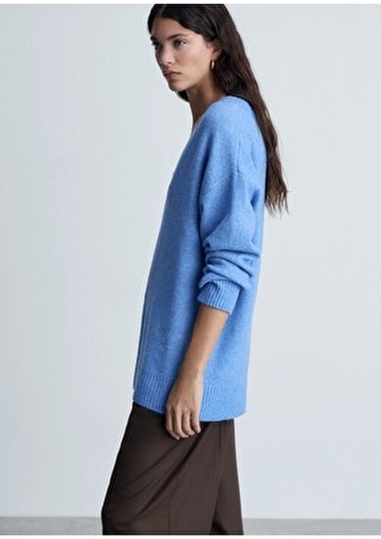 Sivri Yaka Oversize Kazak