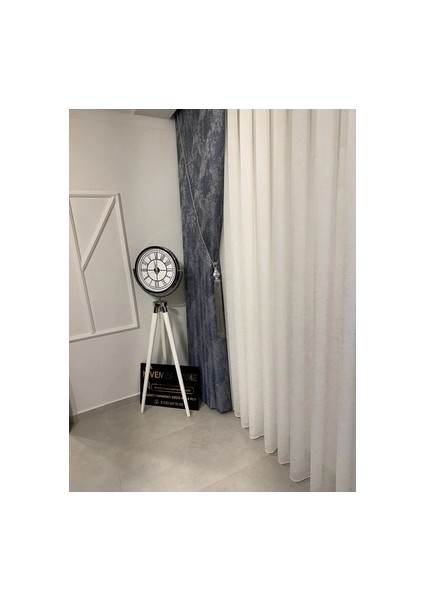 Nivemeshome Keten Tül Sezer Çöl Tasarım 1/2,5 Pileli Tül Perde Apm modelleri