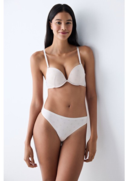 Super Push Up Essentials Açık Bej Sütyen