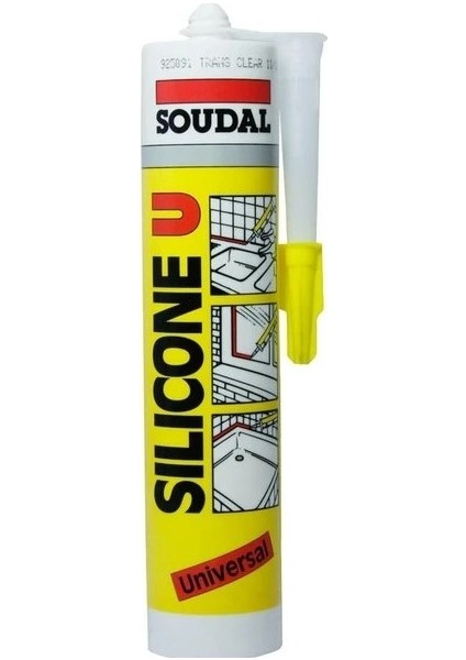Beyaz Silikon - Suya ve Uv Işınlarına Dayanıklı 280 gr