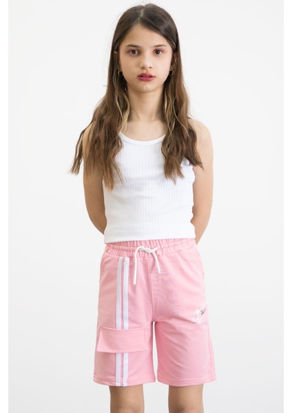 Pembe Kız Çocuk Şort 20750 modelleri