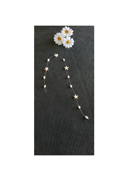 Alaçatı Saç Boncukları Deniz Kabuğu ve Metal Istiridye Kabuğu Figürlü Hairbeads fiyatları