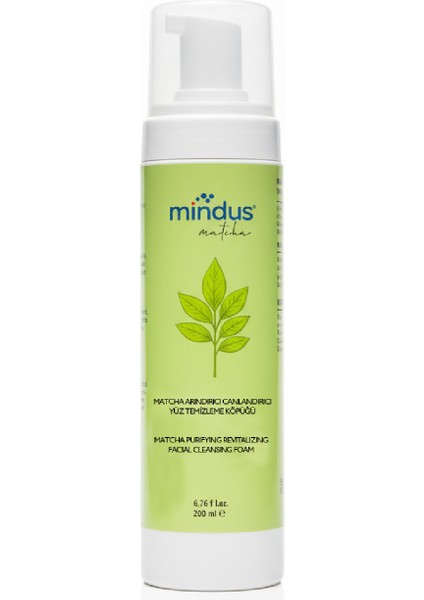 Matcha Arındırıcı Canlandırıcı Yüz Temizleme Köpüğü 200 ml