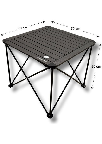 Katlanırı Büyük Gri Unisex Kamp Masası fiyatları
