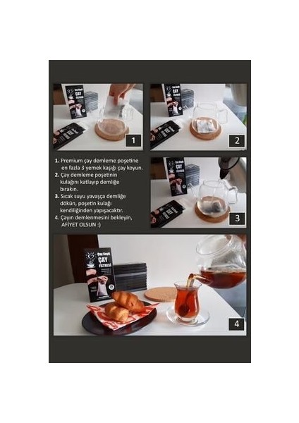 Çay Filtresi 2 Paket 52 Poşet Doğal İçerik ile Çay Demleme Kolaylığı fiyatları