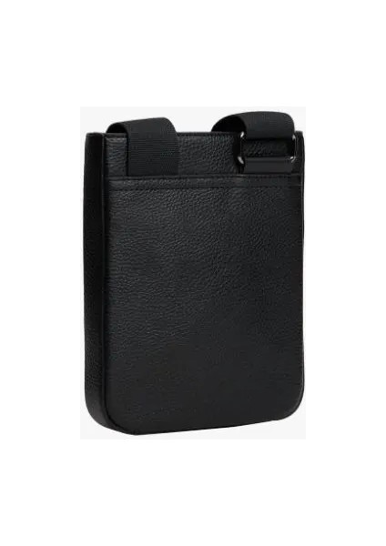 Tommy Hılfıger Erkek Marka Logolu Ayarlanabilir Omuz Askılı Şık Görünüşlü Gündelik Kullanıma Uygun Siyah Omuz Çantası AM0AM13633 Bds fırsatları