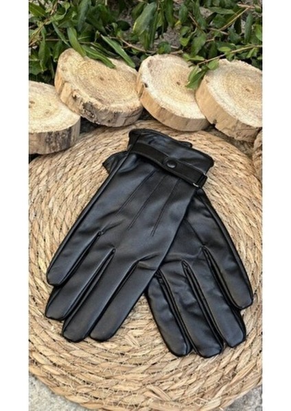 Suni Deri Eldiven Kışlık