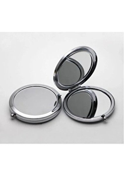 Cep Çanta Aynası Makyaj Aynası Kapaklı Makyaj Aynası Kapaklı Konsept Hediyelik Kına Hediyelik Gümüş fırsatları