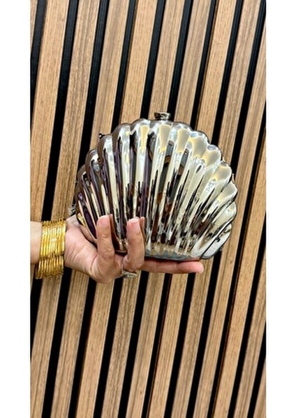 Abiye Çanta Rugan Metal Midye Abiye Çamntası fırsatları