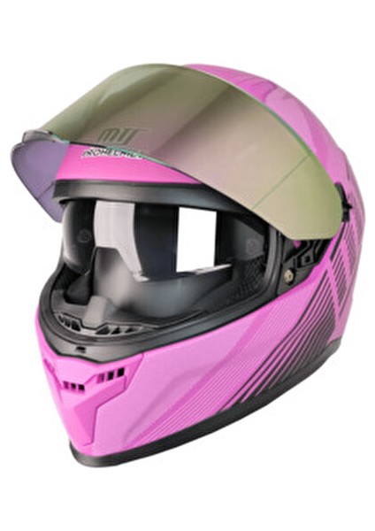 M 910 Lady Fuchsıa Pembe Tam Kask Kadın Kullanıcılar İçin Dayanıklı ve Şık Tasarım modelleri