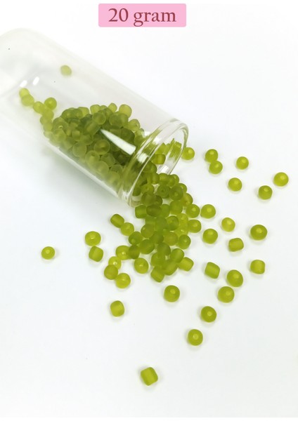 Dökme Cam Kum Boncuk Büyük Boy (6/0) 4 mm - 4 Renk - Toplam 80 Gram - BNC412 fiyatları