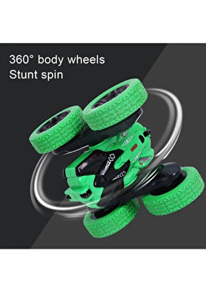Uzaktan Kumandalı Akrobat Araba 360° Dönme Özelliği 14 cm 6+ Yaş İçin Eğlenceli fiyatları