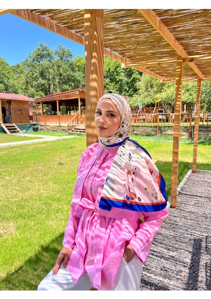 Sümbül Desenli Şal