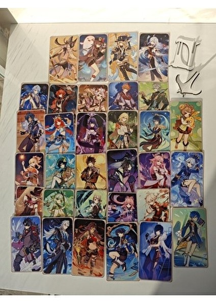 Genshin Navia Metal Koleksiyon Kartı 2 (6,5 x 11,5 Cm) (1 Adet) modelleri