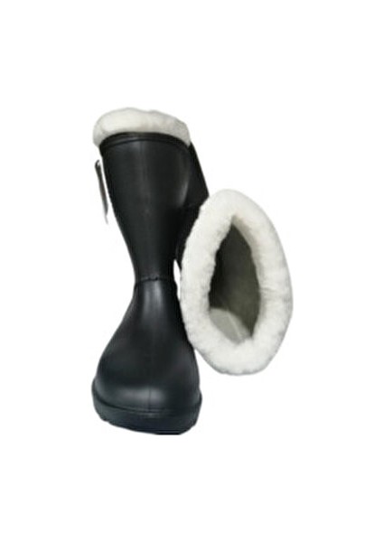 Kız Çocuk Kışlık Pvc Içi Kürklü Su Geçirmez Yağmur Çizmesi fiyatları