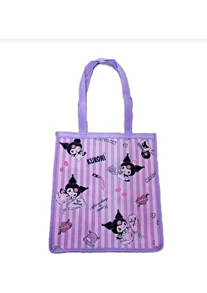 Kuromi Figürlü Çift Taraflı Bez Çanta fiyatları