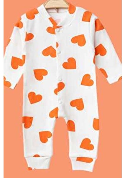 Bebek Kalpli Baskılı Fitilli Kumaş Çıtçıtlı Yenidoğan Bebek Tulumu %100PAMUK Esnek 1-3-6AYLIK