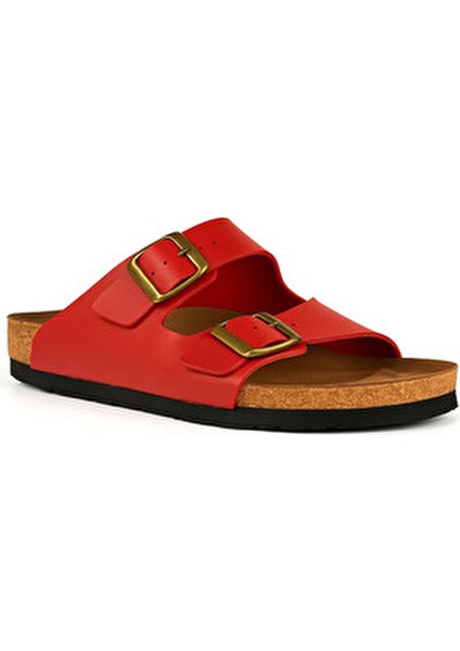 Lens Kırmızı Kadın Terlik Rahat&konforlu fiyatları