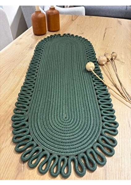 Galaxy Doğal Jüt, Desenli, Hasır, Amerikan Servis, Masa, Sehpa Örtüsü Runner. 30X80 fiyatları