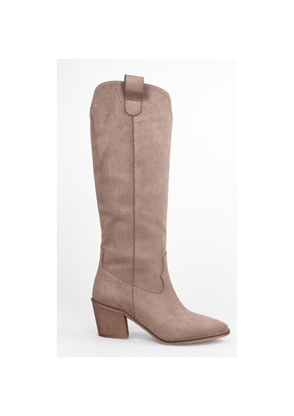 Kadın Rebel Vizon Süet Kovboy Çizme fiyatları