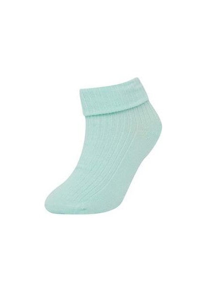 Kız Bebek Dikişsiz 4'lü Pamuklu Uzun Çorap C9092A5NS fiyatları