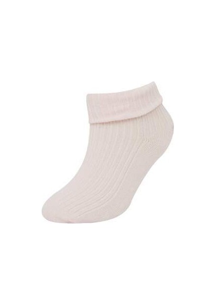 Kız Bebek Dikişsiz 4'lü Pamuklu Uzun Çorap C9092A5NS indirimleri