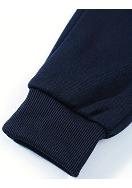 Futbol Karakter Baskılı Fermuarlı Erkek Çocuk Alt Üst Eşofman Takımı modelleri