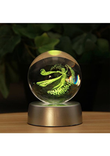 Işıklı ve 3D Boyutlu Kristalleşmiş Cam Frozen Elsa Küre modelleri