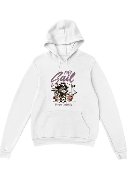 Erkek Çocuk Hoodie – Let’s Sail Tasarım, Rahat Kapüşonlu Sweatshirt fiyatları