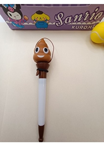 Boks Sukuşi Başlıklı Oyuncaklı Tükenmez Kalem Okul Öncesi Hediyelik Kalemler