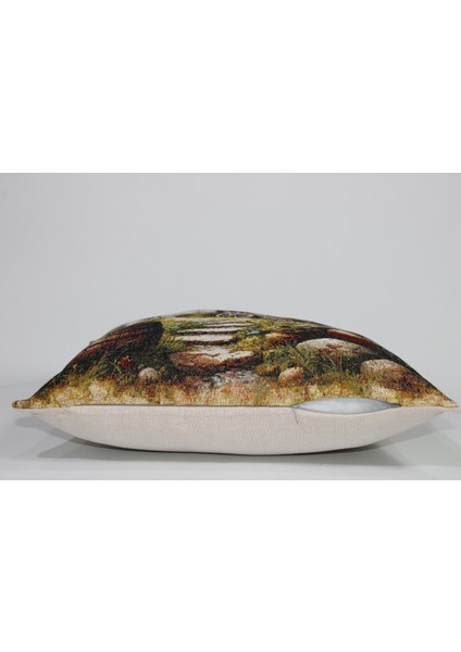 Belıeve Hannah Jakarlı Dokuma Goblen Dekoratif Pinterest Kırlent 45*45 fiyatları