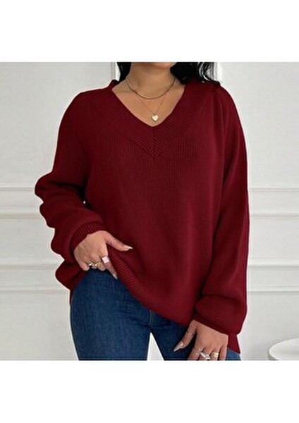 Büyük Beden Triko Kazak