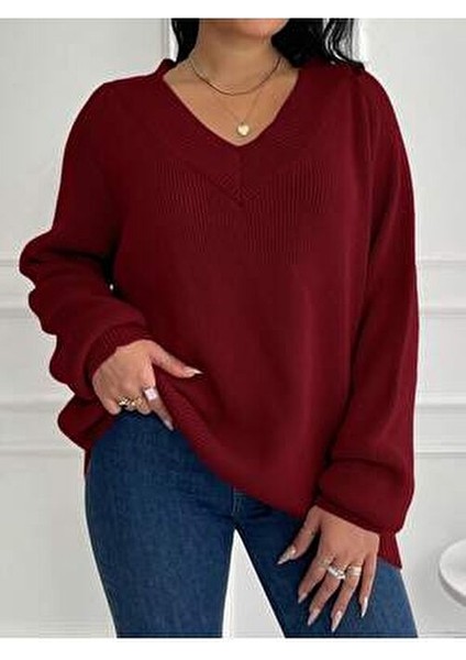 Büyük Beden Triko Kazak indirimleri