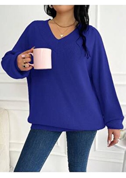 Büyük Beden Triko Kazak modelleri