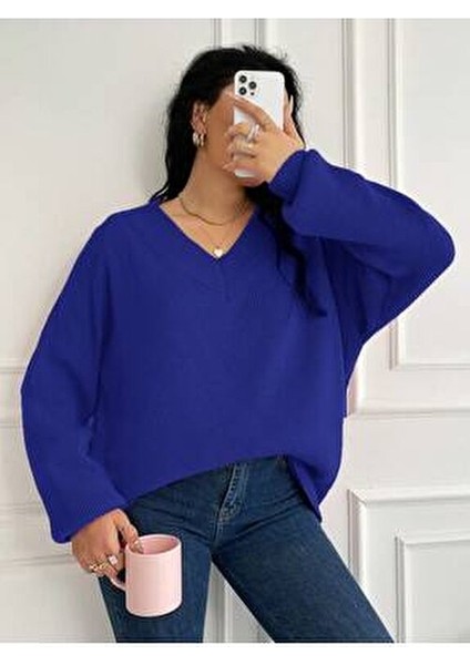 Büyük Beden Triko Kazak