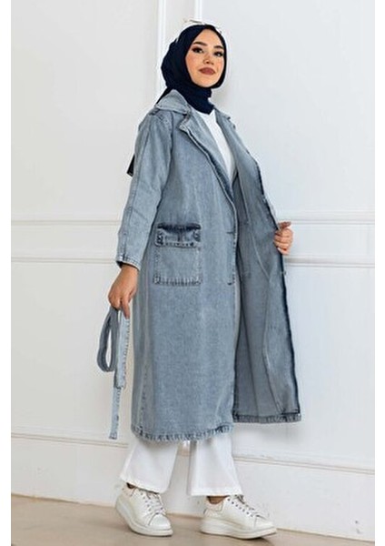 Kot Trençkot Mavi 2404 fırsatları