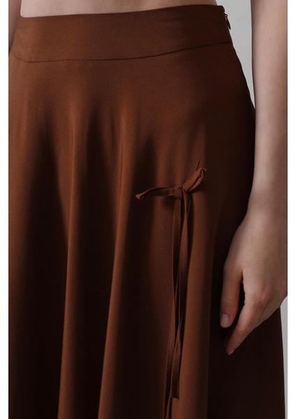 Fiyonk Kloş Etek - Kahve fırsatları