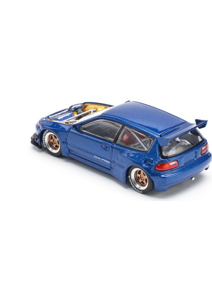 1/64 Honda Civic Pandem Eg6 - Metalik Mavi Açık Kaput / PR640174 fiyatları