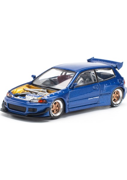 1/64 Honda Civic Pandem Eg6 - Metalik Mavi Açık Kaput / PR640174 indirimleri