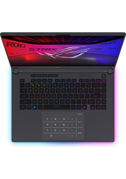 Rog Strıx G16 G615LW-S5186 Intel Core Ultra 9-275HX 16GB 1tb 16GB RTX5080 16" 2.5K WQXGA 240HZ FREEDOS modelleri