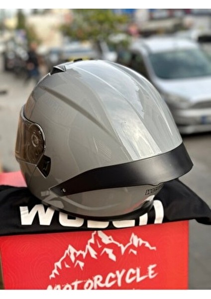 Wosen Nardo Gri Kask Çene Açılır | Çelik Mekanizmalı / Güneş Gözlüklü / Buff Hediye fırsatları