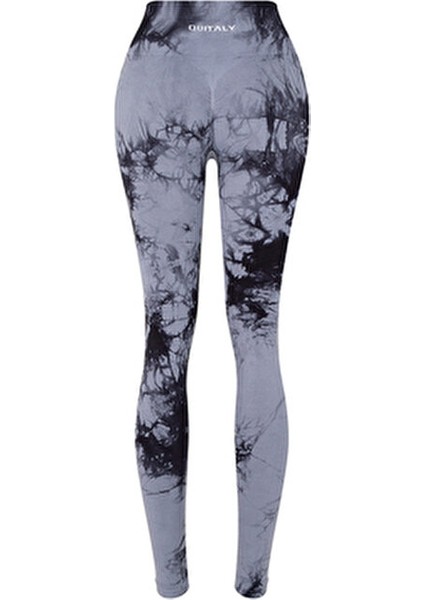 Seamless/dikişsiz Büzgülü Batik Tayt Siyah fırsatları