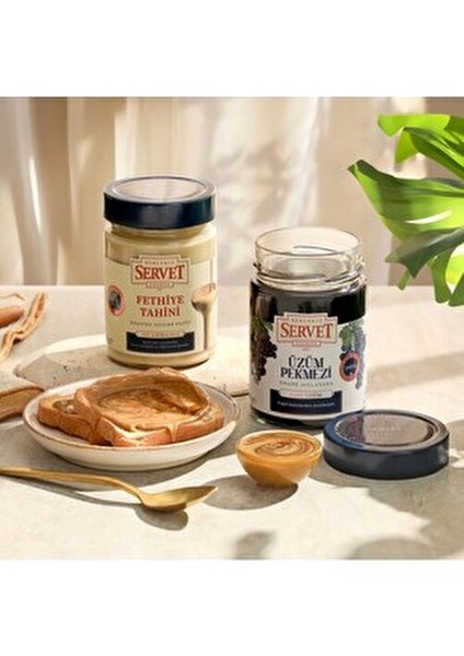 Servet Tahini 300 gr + Üzüm Pekmezi 400 gr modelleri