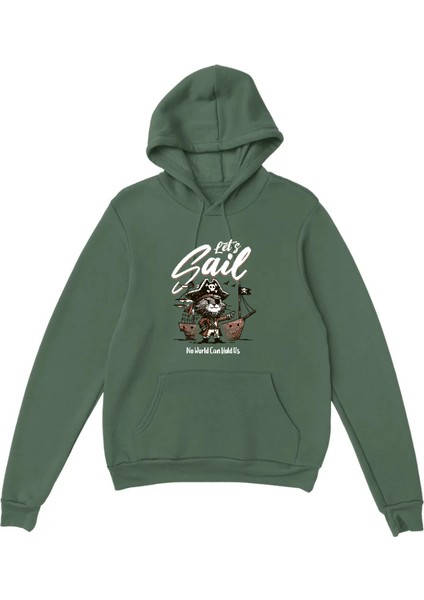 Erkek Çocuk Hoodie – Let’s Sail Tasarım, Rahat Kapüşonlu Sweatshirt fiyatları